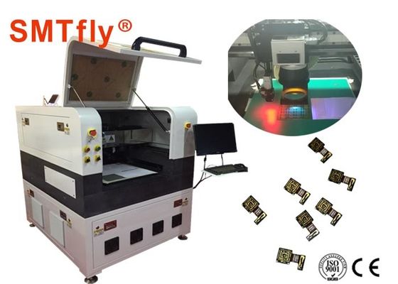 Китай УЛЬТРАФИОЛЕТОВЫЙ автомат для резки лазера 10В для поля оборудования ПКБ Депанелинг ориентированного на заказчика работая поставщик